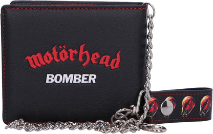 Nemesis Now Unisex's B6607B24 Bi-Fold Wallet, Jet Black, 9.3cm