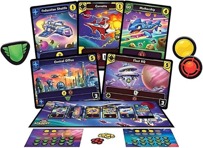 Wise Wizard Games | Star Realms Academy | Deckbuilding Game | Ages 7+ | 2 Players | 20 Minutes Playing Time