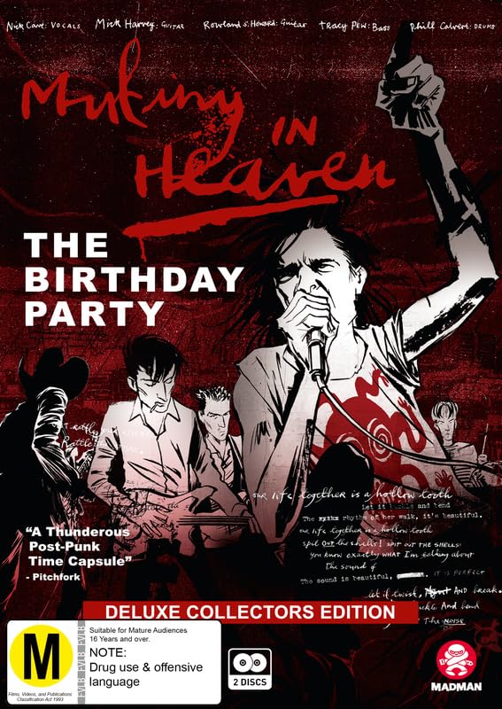 THE BIRTHDAY PARTY - MUTINY IN HEAVEN (DVD)