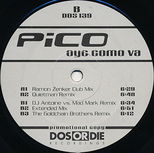Pico / Oye Como Va (Remixes)