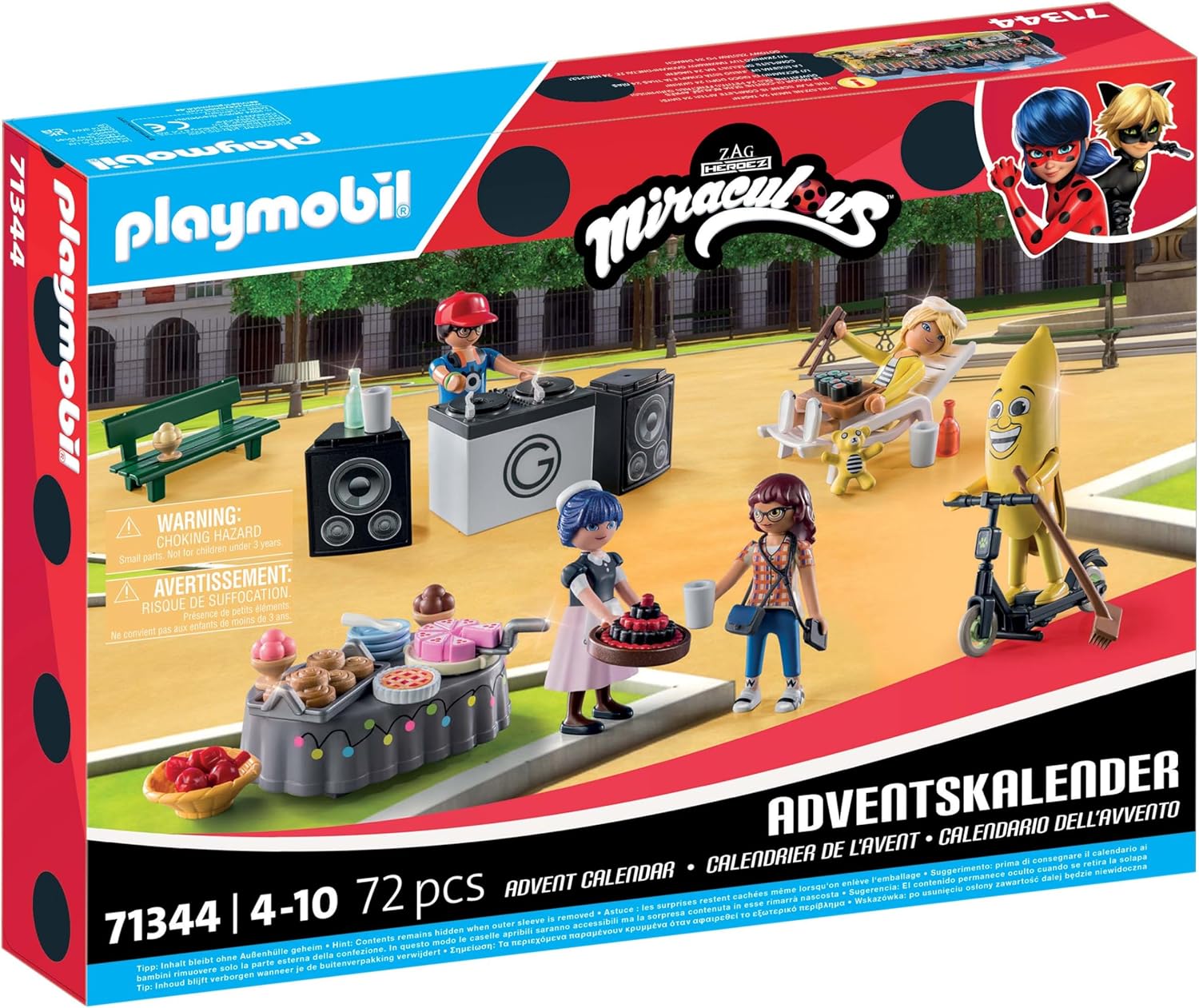 Playmobil 71344 Advent Calendar: Miraculous: Picnic in Paris Age 4+