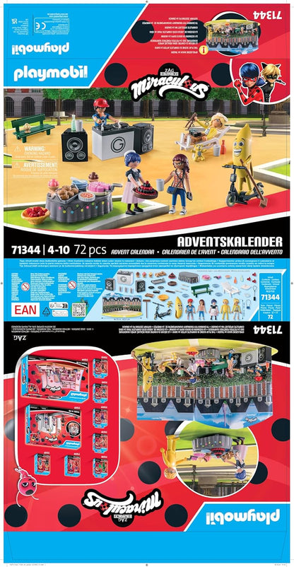 Playmobil 71344 Advent Calendar: Miraculous: Picnic in Paris Age 4+