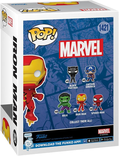 Funko Pop! Marvel: Marvel NC - Iron Man - Marvel Comics - Collectable Vinyl Figure - Gift Idea - Official Merchandise - Toys for Kids & Adults - Comic Books Fans - Model Figure for Collectors