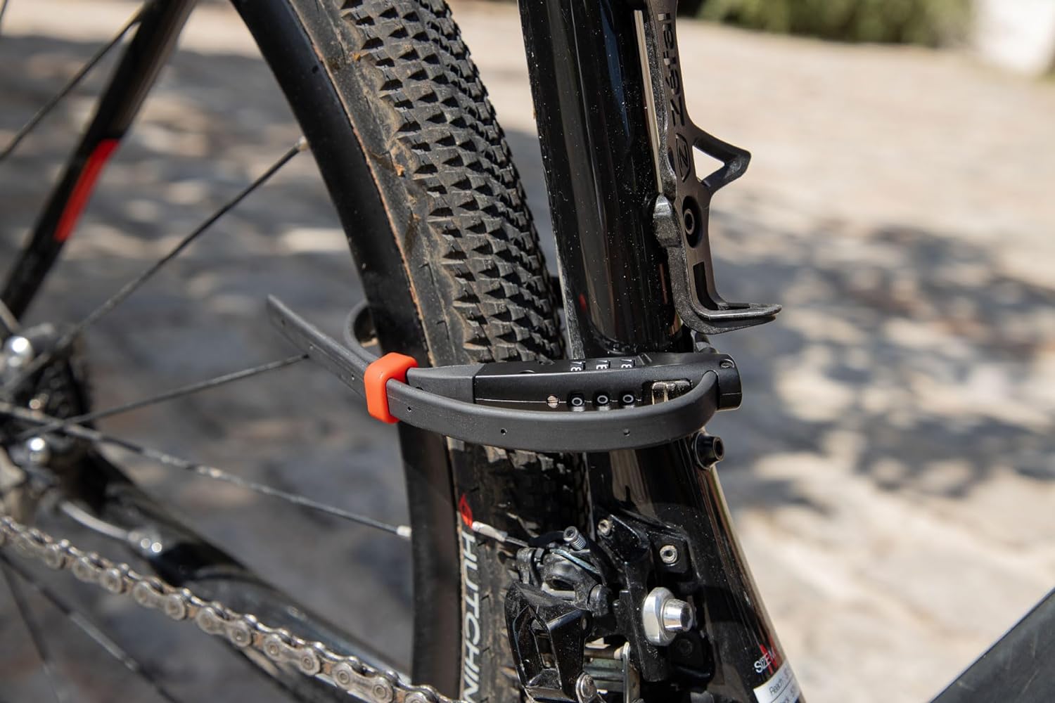 ZEFAL PADLOCK K-TRAZ ZIP3 BLACK CABLE 450MM