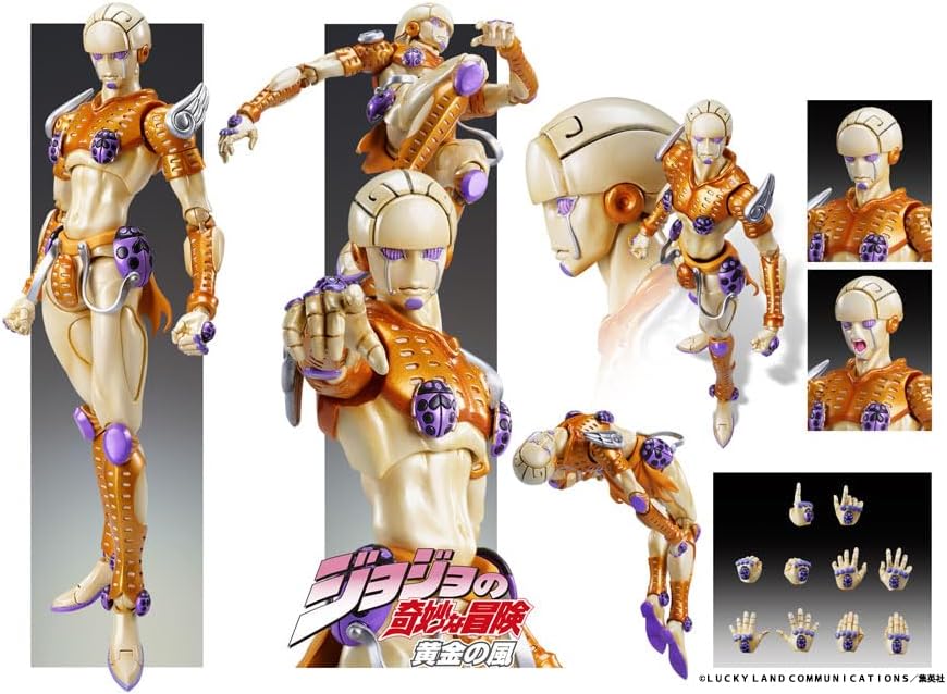 JoJo's Bizarre Adventure Part 5: Golden Wind figurine Chozokado Giorno Giovanna (3rd-run) 15 cm
