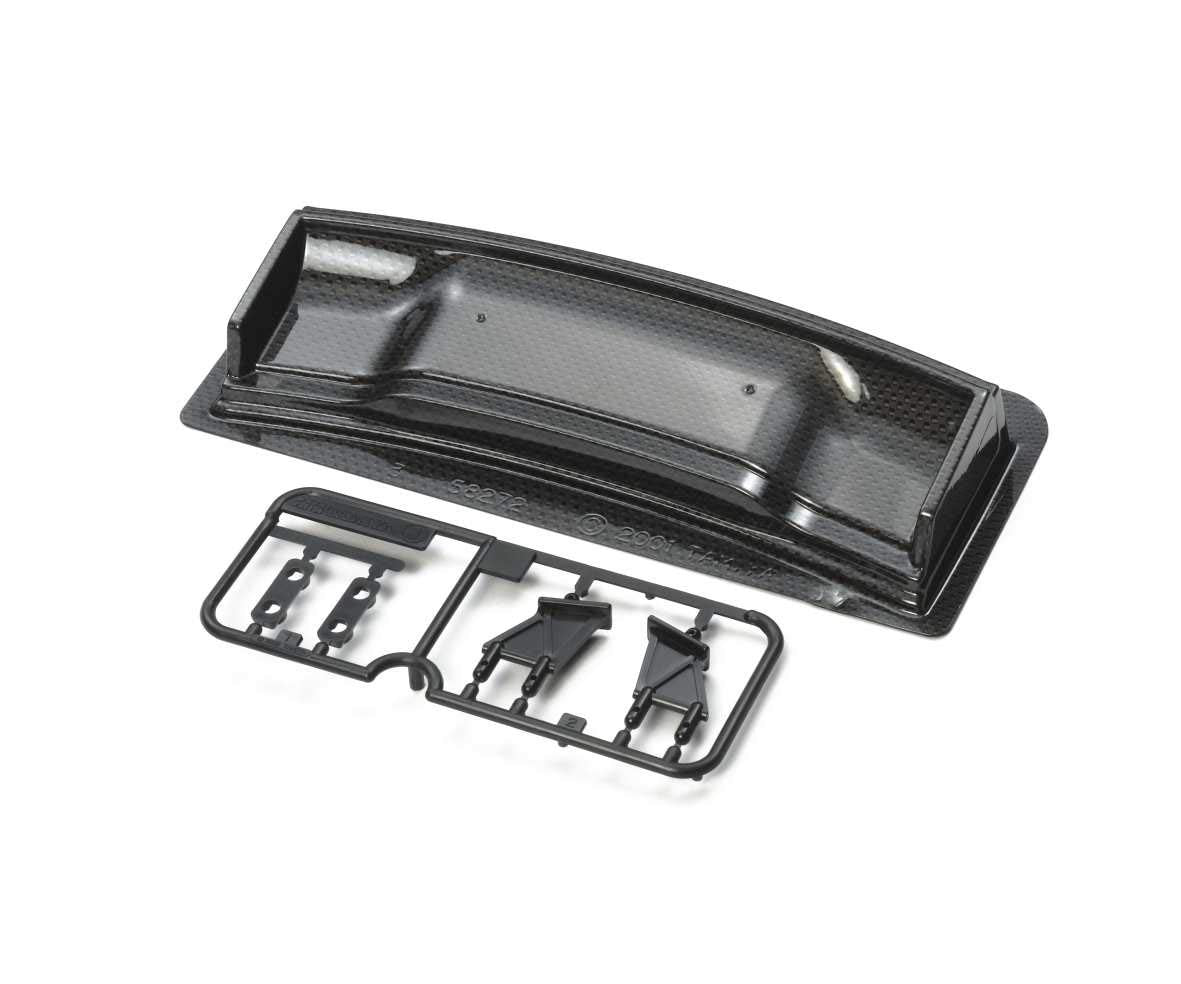 Tamiya 54729 Racing Wing (Carbon Pattern), (TT01/TT02/TA05/TA06/TA07/TRF419