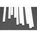 90759 Rectangle Strip Styrene .060x1/4x10" (10
