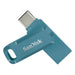 SanDisk 64GB Ultra Dual Drive Go USB C Flash Drive, USB C memory stick for Android smartphone, tablets, Macs, USB stick, up to 150 MB/s, reversible USB Type-C and USB Type-A connectors, Navagio Bay