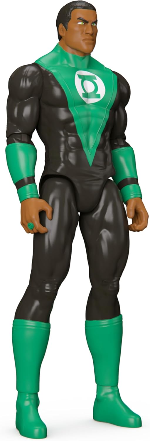 DC Comics, Green Lantern Action Figure, 30cm, Easy to Pose, Collectible Superhero Kids’ Toys for Boys and Girls Aged 3+