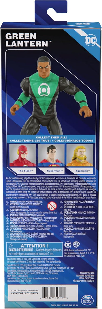 DC Comics, Green Lantern Action Figure, 30cm, Easy to Pose, Collectible Superhero Kids’ Toys for Boys and Girls Aged 3+
