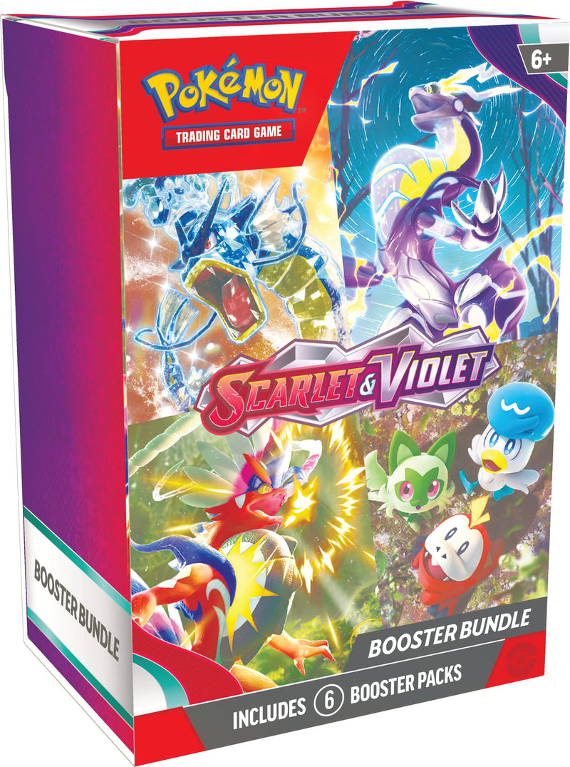 Pokémon TCG: Scarlet and Violet Booster Bundle (6 Booster Packs) Single