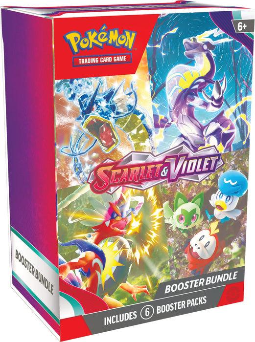 Pokémon TCG: Scarlet and Violet Booster Bundle (6 Booster Packs) Single