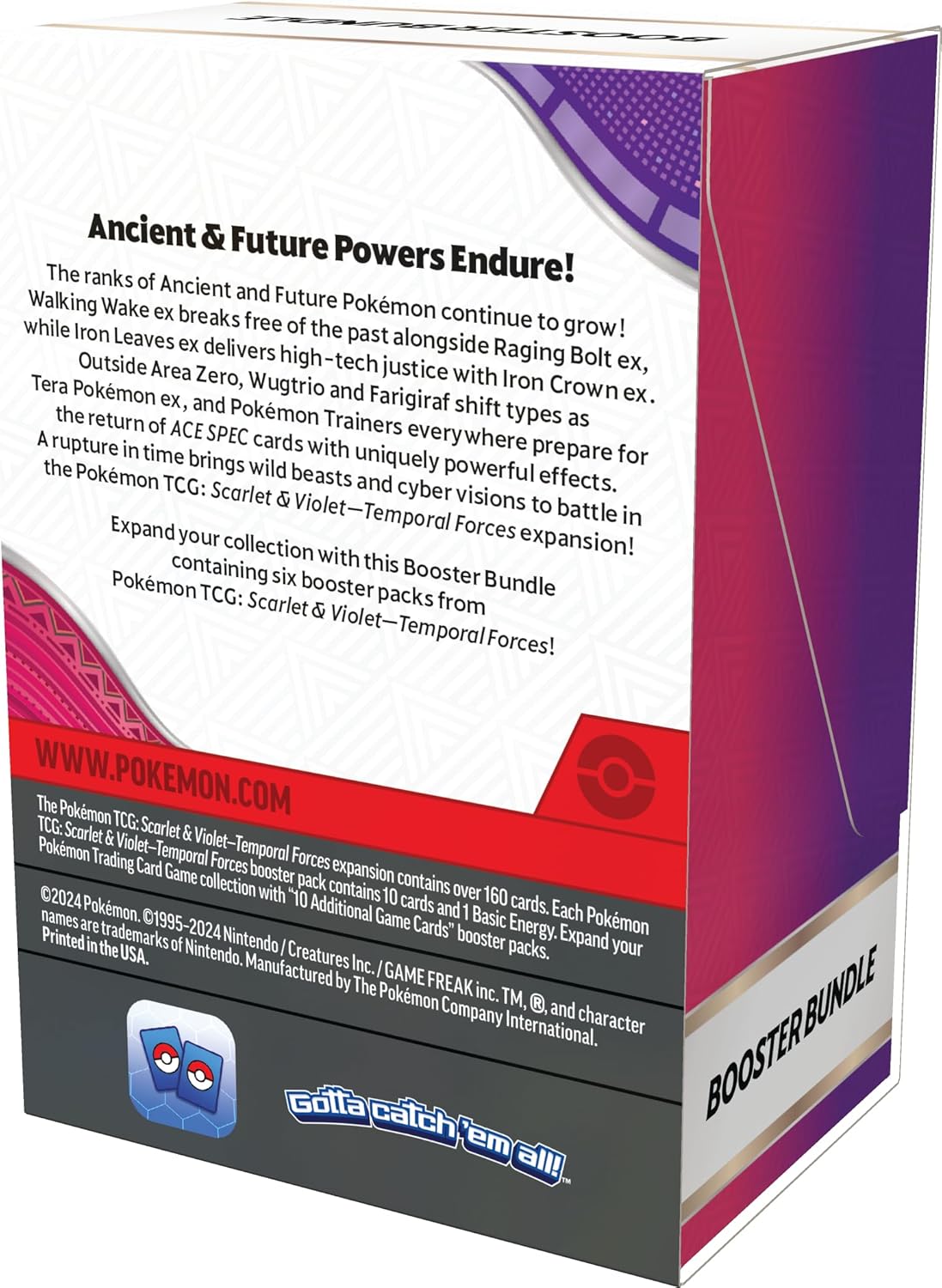 Pokémon TCG: Scarlet & Violet—Temporal Forces Booster Bundle (6 Booster Packs) 6 Boosters