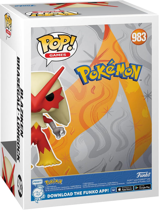 Funko POP! Games: Pokemon - Blaziken - Collectable Vinyl Figure - Gift Idea - Official Merchandise - Toys for Kids & Adults - Video Games Fans - Model Figure for Collectors and Display