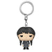 Funko Pop! Keychain: Wednesday Addams - Wednesday Addams - Neuartiger Schlüsselanhänger - Vinyl-Minifigur Zum Sammeln - Strumpffüller - Geschenkidee - Offizielle Handelswaren - TV Fans