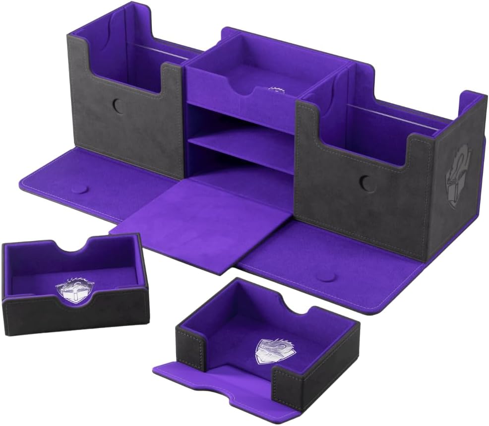Gamegenic, The Academic 266+ XL Black/Purple, Trading Card & Accessory Holder