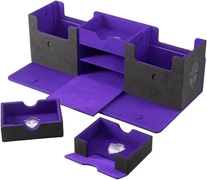 Gamegenic, The Academic 266+ XL Black/Purple, Trading Card & Accessory Holder