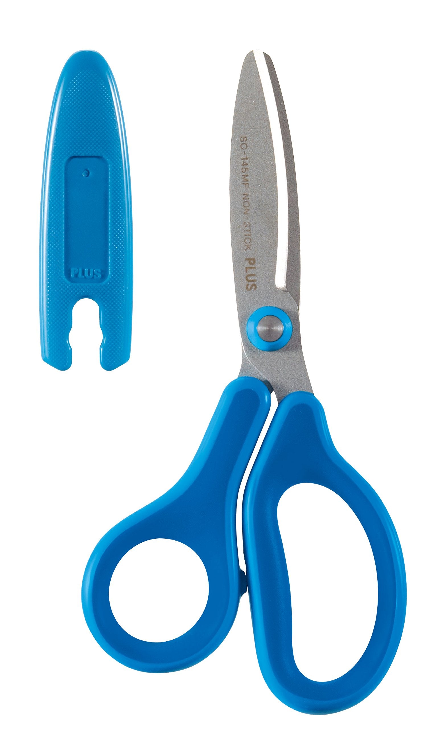 PLUS Japan Fitcut Curve Kids Scissors, Right-Handed, Blue Right-hand Blue