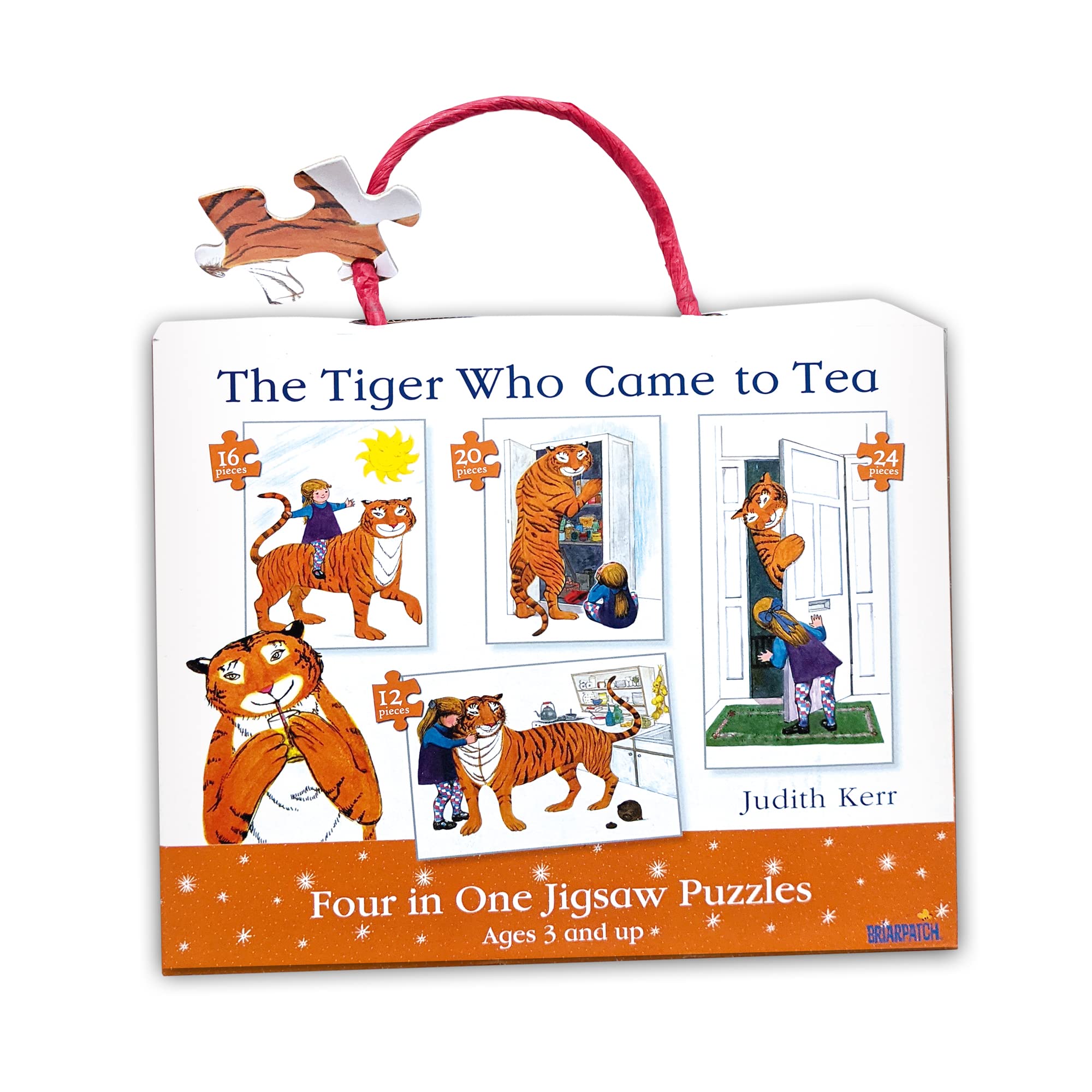 Paul Lamond Tiger Who Came to Tea 4-in-1 Puzzle