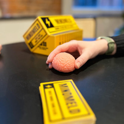 MIND MELD the Game, the Brain Game of Telephathic Snap. Card Game for 2+ players and groups.