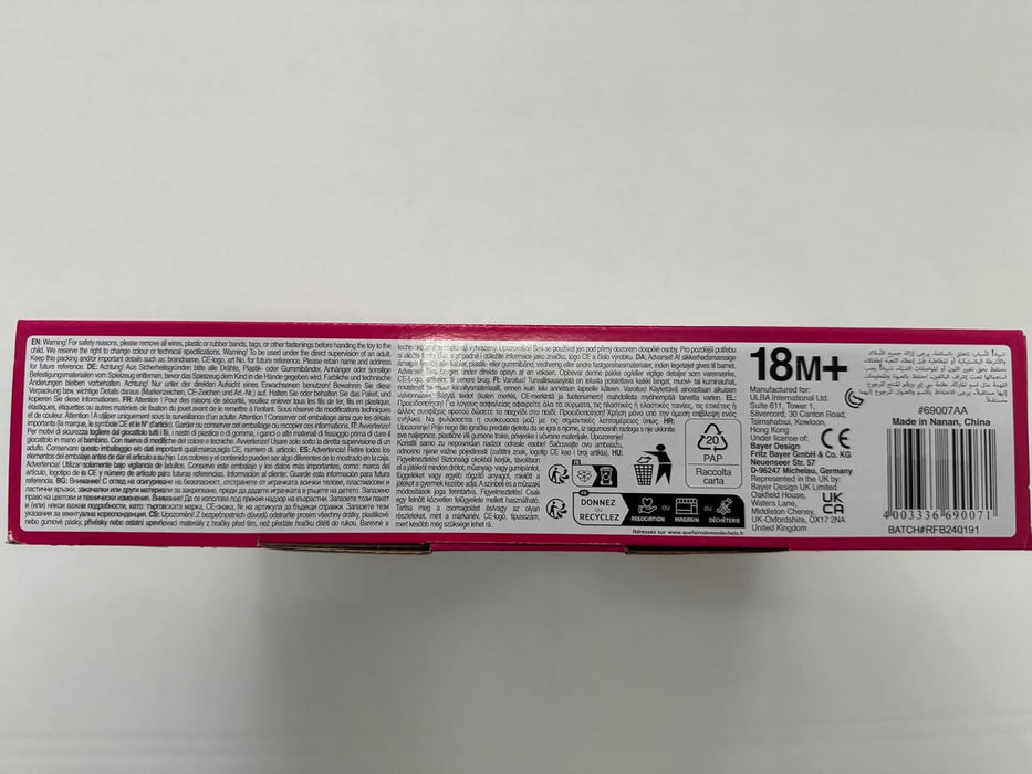 Bayer Design 69007AA changing bag for dolls, changing mat, sewing diaper, nappy,doll accessories