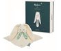Kaloo - Lapinoo - Rabbit Comforter - Babies’ Plush - Cream Colour - Square: 11.8"x11.8" / 30x30 cm - Material: Ultra-Soft Cotton & Corduroy - Gift Box - K972206