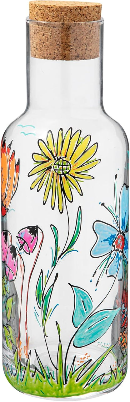 KFBE Flowers Bicycle Refrigerator Door Handle Covers Beige Decor Protector for Ovens, Dishwashers, Keep Your Kitchen Appliance Clean from Smudges Food Stains (20802777