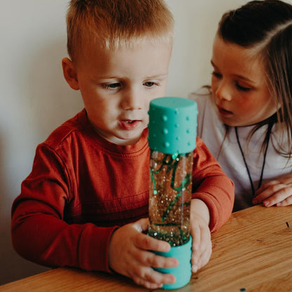 DIY Calm Down Fles Mint, Sensory Fles, Craft Kit Inbegrepen