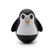 Jellystone Designs Pinguïn Wobble Zwart, Hoog Contrast Roly-Poly Speelgoed voor Baby's