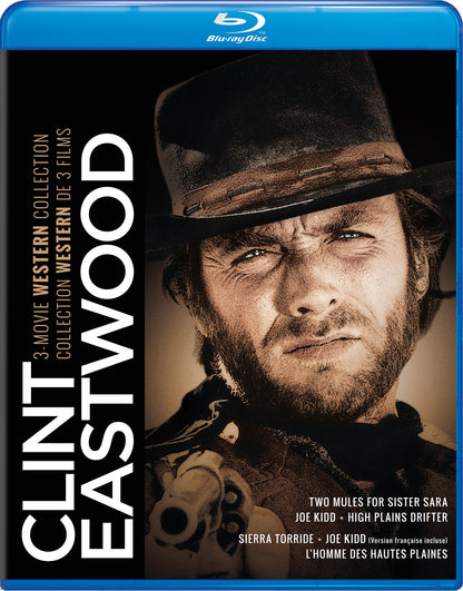 Clint Eastwood 3-Movie Western Collection (Two Mules For Sister Sara / Joe Kidd / High Plains Drifter)