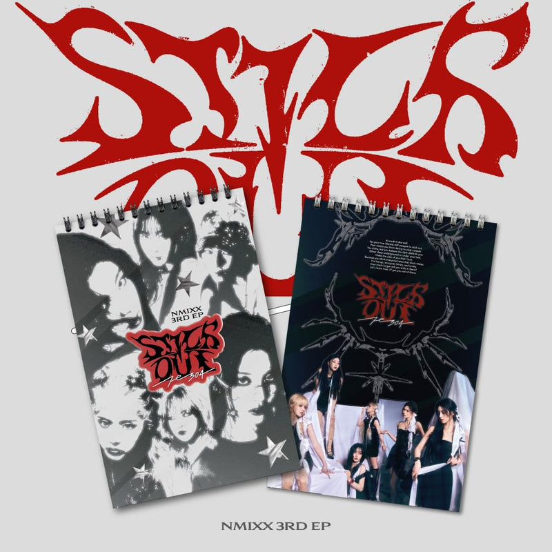 NMIXX - FE304: STICK OUT (Standard Ver.) Nephelomancy Ver. (Face Cover)