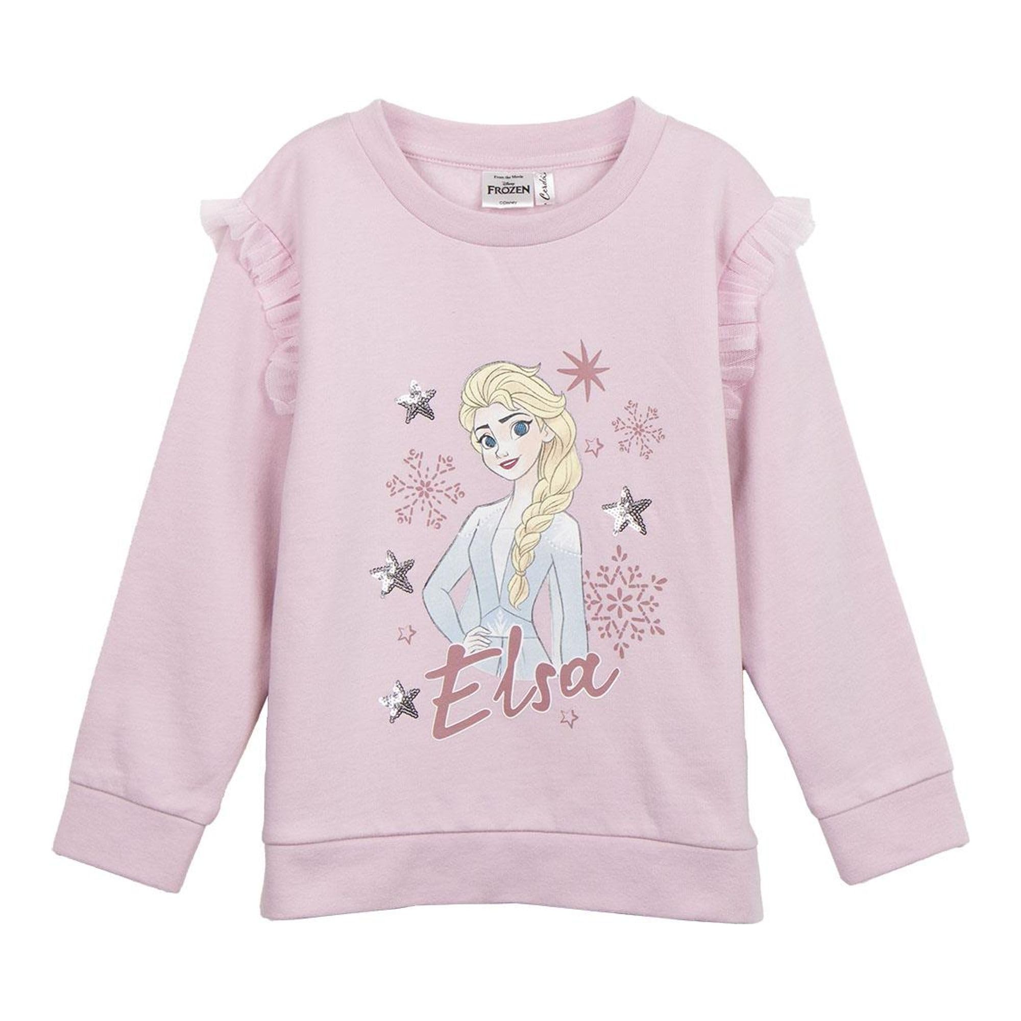CERDÁ LIFE'S LITTLE MOMENTS Felpa in Cotone Frozen Spazzolato Bambini e Ragazzi