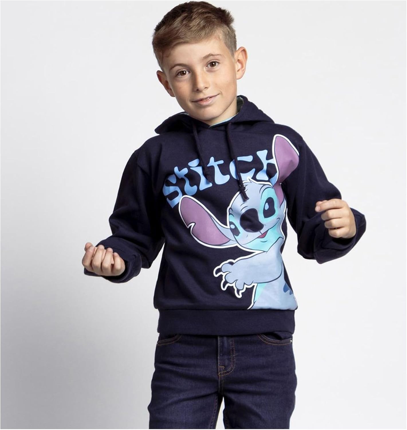 CERDÁ LIFE'S LITTLE MOMENTS Felpa in Cotone Spazzolato Bambini e Ragazzi 4 anni BLU SCURO