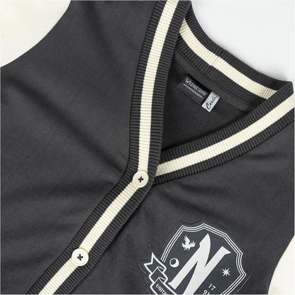 CERDÁ LIFE'S LITTLE MOMENTS Unisex Kid's Chaqueta Cotton Brushed Baseball Wednesday Sweater