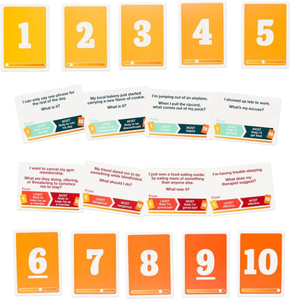 Exploding Kittens Presents That Escalated Quickly - Funny Card Games for Adults and Kids - Hilarious Family Game for Game Night with 160 Cards - Ages 10 and Up