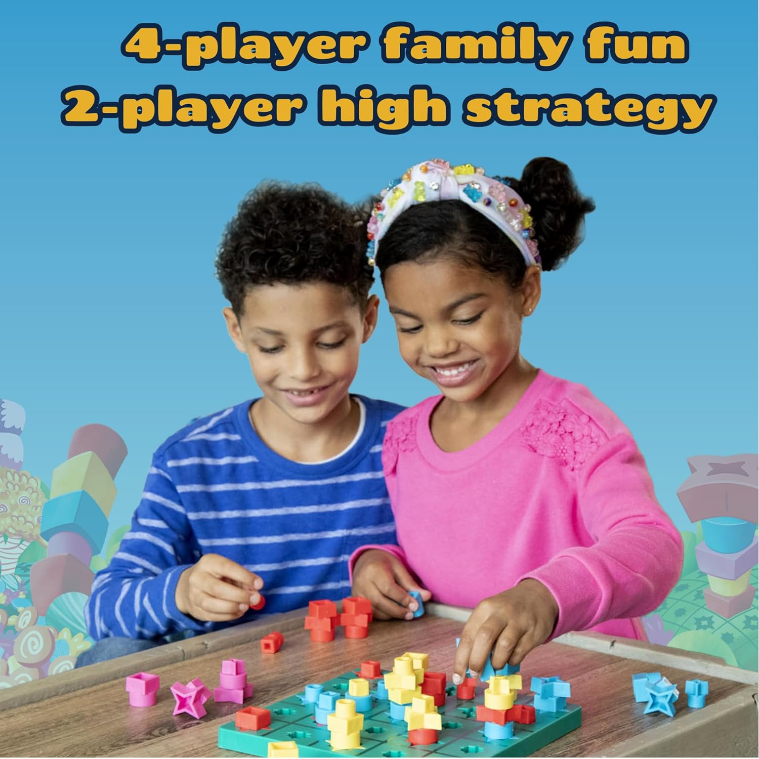 Mindware | Candy Conquest | Family Board Game | Ages 6+ | 2-4 Players | 15+ Minutes Playing Time