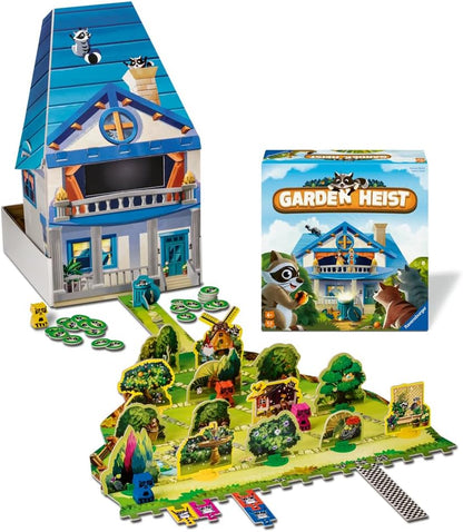 Ravensburger Garden Heist Fun Family Board Game for Kids and Adults Age 6 Years Up - New 2024