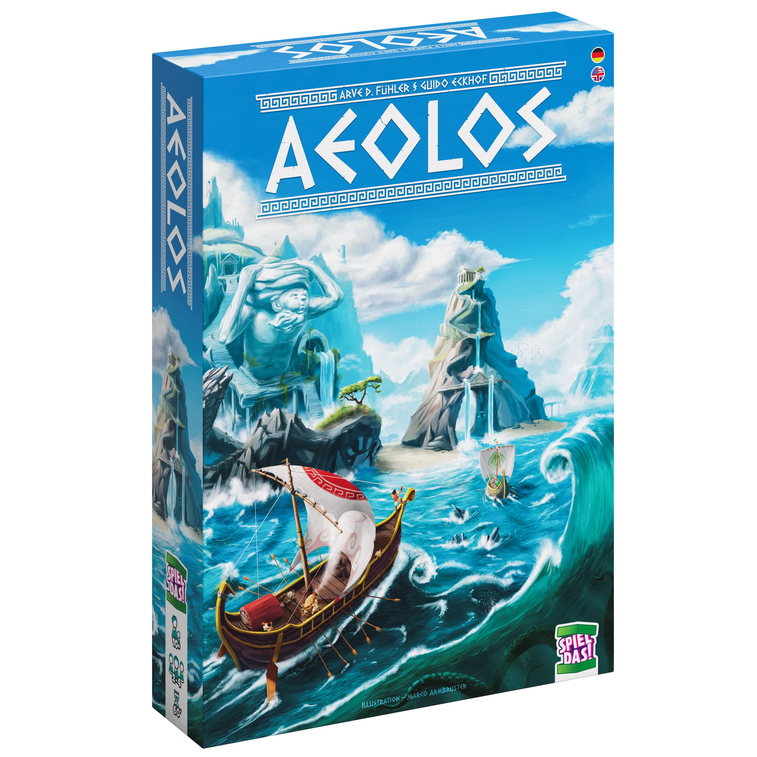 Game DAS - AEOLOS, easy connoisseur game from 10 years