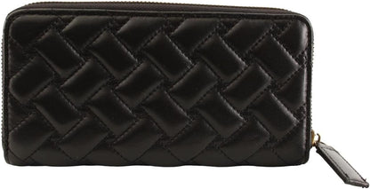 Kurt Geiger London Womens Zip Around Wallet Black Size: One size