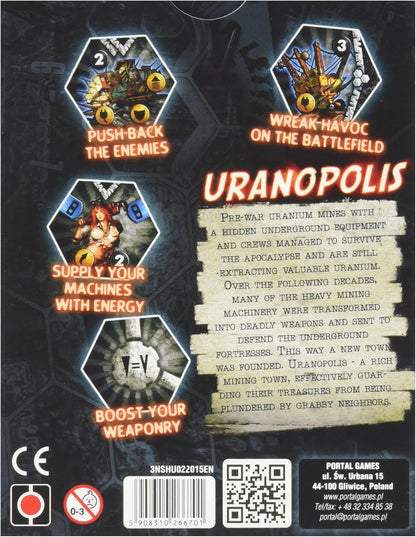 Wydawnictwo Portal POP00342 Neuroshima Hex Uranopolis 3.0" Game Accessory