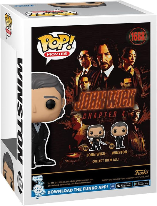 Funko Pop! Movies: John Wick 4 - Winston - Collectable Vinyl Figure - Gift Idea - Official Merchandise - Toys for Kids & Adults - Movies Fans - Model Figure for Collectors and Display