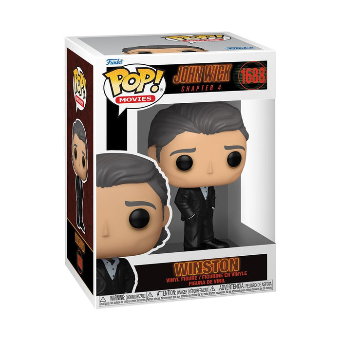 Funko Pop! Movies: John Wick 4 - Winston - Collectable Vinyl Figure - Gift Idea - Official Merchandise - Toys for Kids & Adults - Movies Fans - Model Figure for Collectors and Display