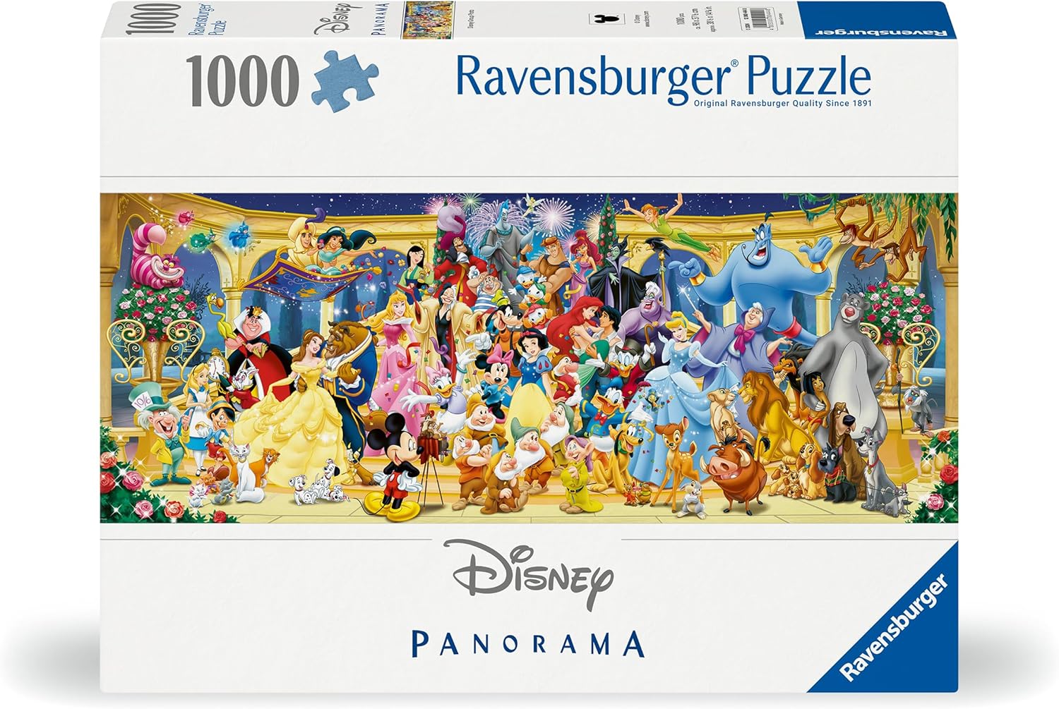 Ravensburger Puzzle 12000444 - Disney Gruppenfoto - 1000 Teile Puzzle für Erwachsene und Kinder ab 14 Jahren, Disney Puzzle, Disney Geschenke