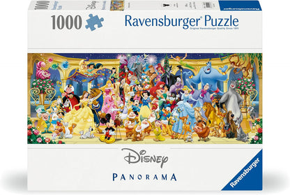 Ravensburger Puzzle 12000444 - Disney Gruppenfoto - 1000 Teile Puzzle für Erwachsene und Kinder ab 14 Jahren, Disney Puzzle, Disney Geschenke