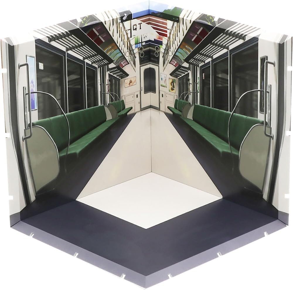 Dioramansion 150 pour figurines Nendoroid et Figma Train Interior