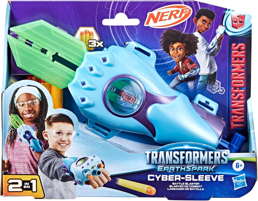 Transformers EarthSpark Cyber-Sleeve Battle Blaster Toy