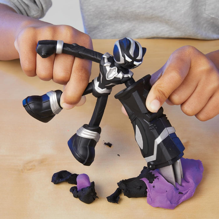 Play-Doh Marvel, Set de Figuras de Superhéroes de Juguete, Manualidades Infantiles con Plastilina, Niños y Niñas de 4 Años o Más