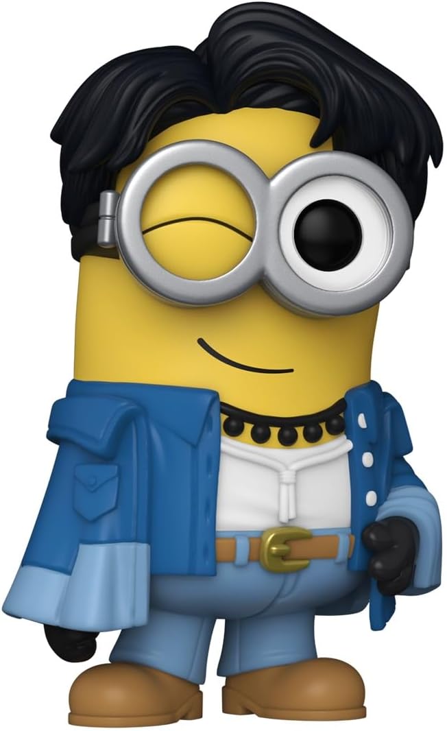 Funko Pop! Rocks: Minions X BTS - Jungkook - Jung Kook - BTS + Minions - Figura in Vinile da Collezione - Idea Regalo - Merchandising Ufficiale - Giocattoli per Bambini e Adulti - Movies, Music Fans