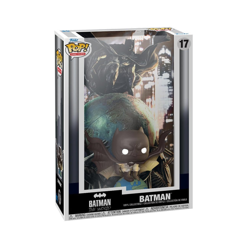 Funko Pop! Comic Cover: DC – Batman The World - DC Comics - Figura de Vinilo Coleccionable - Idea de Regalo- Mercancia Oficial - Juguetes para Niños y Adultos - Movies Fans
