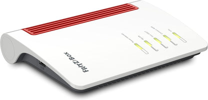 AVM FRITZ!Box 4050 International – Router, WiFi 6, Dual Band (2400 Mbps 5GHz and 600 Mbps 2.4 GHz), Mesh, WAN GB, 3 x Gigabit LAN, 1 x USB 3.0, DECT Base, Multimedia Server, Spanish Interface